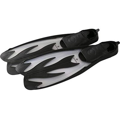 TECNOPRO Flossen Flosse F5 J, Transparent/Black, 28-29, 276417901028 TECNOPRO Flossen Flosse F5 J, Transparent/Black, 28-29, 276417901028