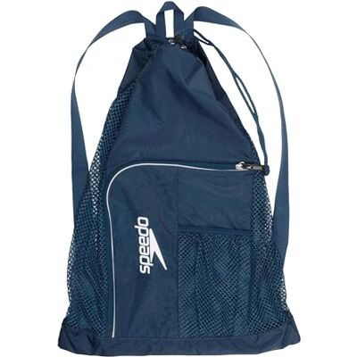 Speedo Erwachsene Unisex Ventilator Deluxe Mesh Bag Sportausrüstung Taschen, Insignia Blue, 1Sz Speedo Erwachsene Unisex Ventilator Deluxe Mesh Bag Sportausrüstung Taschen, Insignia Blue, 1Sz