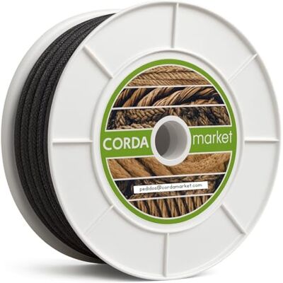 Cordamarket Anti-Fire-Seil, Unisex, Erwachsene, Unisex, Erwachsene, CDMKFRN090050, Schwarz, Größe 86,4 cm Cordamarket Anti-Fire-Seil, Unisex, Erwachsene, Unisex, Erwachsene, CDMKFRN090050, Schwarz, Größe 86,4 cm