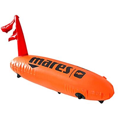 Mares Erwachsene Tauchen- Pflagge Torpedo Sf, Orange, One Size, 0768225183020 Mares Erwachsene Tauchen- Pflagge Torpedo Sf, Orange, One Size, 0768225183020