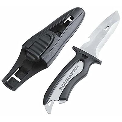 SCUBAPRO Mako Edelstahl Tauchermesser, Silber, None or Other SCUBAPRO Mako Edelstahl Tauchermesser, Silber, None or Other