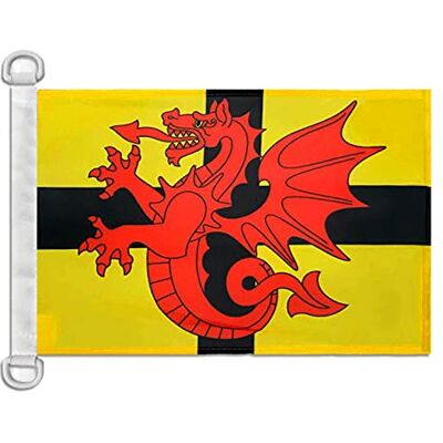 AZ FLAG Bootsflagge Trégor 45x30 cm Bretagne Mesh-Polyester Kunststoffringe Für außen und Boote Bootsflagge wetterfest mit doppelten Nähten und verstärkten Kanten AZ FLAG Bootsflagge Trégor 45x30 cm Bretagne Mesh-Polyester Kunststoffringe Für außen und Boote Bootsflagge wetterfest mit doppelten Nähten und verstärkten Kanten