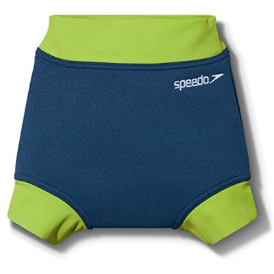 Speedo Jungen Baby & Kleinkind Essential Windelhose zum Schwimmen lernen Weiche Haptik Neopren Harmony Blue/Green Lizard 0-3 Speedo Jungen Baby & Kleinkind Essential Windelhose zum Schwimmen lernen Weiche Haptik Neopren Harmony Blue/Green Lizard 0-3