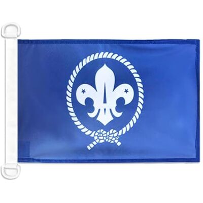 AZ FLAG Bootsflagge Pfadfinder Blau 45x30 cm Mesh-Polyester Kunststoffringe Für außen und Boote Pfadfinderbewegung Bootsflagge wetterfest mit doppelten Nähten und verstärkten Kanten AZ FLAG Bootsflagge Pfadfinder Blau 45x30 cm Mesh-Polyester Kunststoffringe Für außen und Boote Pfadfinderbewegung Bootsflagge wetterfest mit doppelten Nähten und verstärkten Kanten