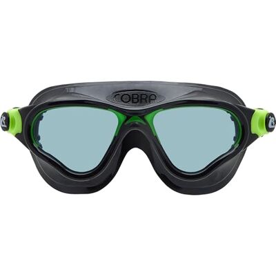 CRESSI seit 1946 Cobra XP Goggles Schwimmbrille mit Separaten Gläsern perfekt fürs Schwimmen Pool Triathlon Anti Beschlag_Kratzer_UV Schwarz/Limette_Geräucherte Gläsern Einheitsgröße CRESSI seit 1946 Cobra XP Goggles Schwimmbrille mit Separaten Gläsern perfekt fürs Schwimmen Pool Triathlon Anti Beschlag_Kratzer_UV Schwarz/Limette_Geräucherte Gläsern Einheitsgröße