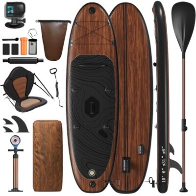 JUMMICO SUP Board Set Aufblasbar, Stand Up Paddling Board mit 2-in-1-Sup Paddel und Sitz. Geeignet zum Sitzen, Liegen. Standup Paddle Boards mit Kamerahalterung und Zubehörset, für Bequeme Nutzung. JUMMICO SUP Board Set Aufblasbar, Stand Up Paddling Board mit 2-in-1-Sup Paddel und Sitz. Geeignet zum Sitzen, Liegen. Standup Paddle Boards mit Kamerahalterung und Zubehörset, für Bequeme Nutzung.