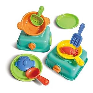 Hape Sandküche Spielset zum Kochen, Strandspielzeug, Outdoor Sandspielzeug, Gartenspielzeug und Rollenspiel, Lernspielzeug für Kinder ab 18 Monaten Hape Sandküche Spielset zum Kochen, Strandspielzeug, Outdoor Sandspielzeug, Gartenspielzeug und Rollenspiel, Lernspielzeug für Kinder ab 18 Monaten