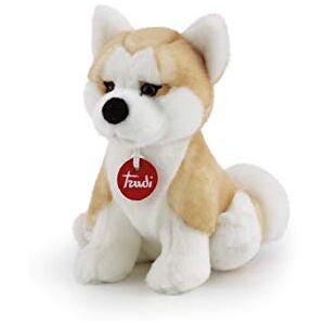 Trudi 22663 Klassik Plüschhund Akita Ascanio ca. 21 cm, Größe S, hochwertiges Stofftier mit weichen Materialien, Plüschtier mit realistischen Details, waschbar, Kuscheltier für Kinder, Beige/Weiß Trudi 22663 Klassik Plüschhund Akita Ascanio ca. 21 cm, Größe S, hochwertiges Stofftier mit weichen Materialien, Plüschtier mit realistischen Details, waschbar, Kuscheltier für Kinder, Beige/Weiß