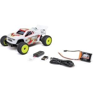 LOSI 1:28 Micro-T 2S 2WD RTR Heckantrieb Ferngesteuerter Staidum Truck mit Bürstenmotor, inkl. Akku und Ladegerät, weiß LOSI 1:28 Micro-T 2S 2WD RTR Heckantrieb Ferngesteuerter Staidum Truck mit Bürstenmotor, inkl. Akku und Ladegerät, weiß