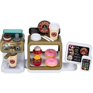Theo Klein 9501 Coffee Shop I Espresso-Bar mit Wasserdurchlauffunktion und Touchdisplay I Inkl. Zubehör und Spielzeug-Lebensmittel I Maße: 45 cm x 23,5 cm x 13 cm I Spielzeug für Kinder ab 3 Jahren Theo Klein 9501 Coffee Shop I Espresso-Bar mit Wasserdurchlauffunktion und Touchdisplay I Inkl. Zubehör und Spielzeug-Lebensmittel I Maße: 45 cm x 23,5 cm x 13 cm I Spielzeug für Kinder ab 3 Jahren