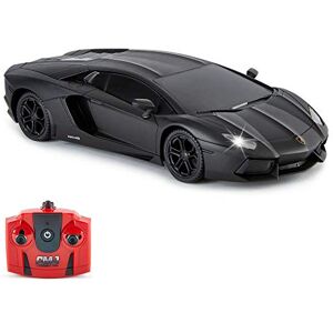 CMJ RC CARS Lamborghini Aventador Ferngesteuertes Auto RC Mit Arbeitsscheinwerfern, fernsteuerung Auto Straßenmaßstab 1:24, 2,4 GHz, großartiges Spielzeug (Schwarz) CMJ RC CARS Lamborghini Aventador Ferngesteuertes Auto RC Mit Arbeitsscheinwerfern, fernsteuerung Auto Straßenmaßstab 1:24, 2,4 GHz, großartiges Spielzeug (Schwarz)