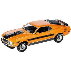Maisto Ford Mustang Mach 1 (1970): Modellauto im Maßstab 1:18, Türen, Kofferraum und Motorhaube beweglich, orange (531453O) Maisto Ford Mustang Mach 1 (1970): Modellauto im Maßstab 1:18, Türen, Kofferraum und Motorhaube beweglich, orange (531453O)
