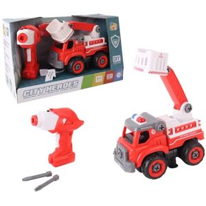 Tachan RC Feuerwehrauto, 33 Teile, BAU + Fernbedienung, Spielzeug Stem (CPA Toy Group 703T01025) Tachan RC Feuerwehrauto, 33 Teile, BAU + Fernbedienung, Spielzeug Stem (CPA Toy Group 703T01025)