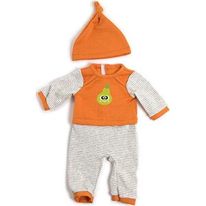 Miniland Puppenpyjama Orange Streifen 38cm - Puppenkleidung Miniland Puppenpyjama Orange Streifen 38cm - Puppenkleidung