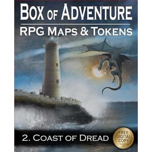 Loke BattleMats Box of Adventure RPG Maps & Tokens Coast of Dread Loke BattleMats Box of Adventure RPG Maps & Tokens Coast of Dread