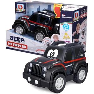 Bburago Junior Ferngesteuerter Jeep My First RC, Offizielle Jeep-Lizenz, Carabinieri- oder Polizei-Lackierung, Lichter und Geräusche, Lenkrad-Controller, empfohlenes Alter 2+ Jahre Bburago Junior Ferngesteuerter Jeep My First RC, Offizielle Jeep-Lizenz, Carabinieri- oder Polizei-Lackierung, Lichter und Geräusche, Lenkrad-Controller, empfohlenes Alter 2+ Jahre