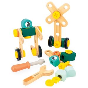 Janod Mein erstes Konstruktionsspiel 50-teiliger Bastelbehälter Rollenspiel Geschicklichkeit & Kreativität Ab 3 Jahren J06453 Janod Mein erstes Konstruktionsspiel 50-teiliger Bastelbehälter Rollenspiel Geschicklichkeit & Kreativität Ab 3 Jahren J06453