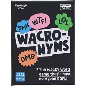 Ridley's Games Wacronyms - Spiel Ridley's Games Wacronyms - Spiel