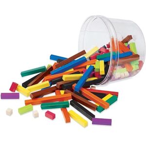 Learning Resources Cuisenaire-Stäbchen, Kleingruppen-Set (Set mit 155 Stück) Learning Resources Cuisenaire-Stäbchen, Kleingruppen-Set (Set mit 155 Stück)