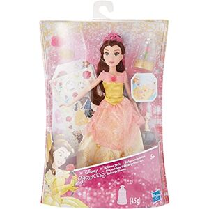 Disney E5599EU4 Die schöne Glitzerprinzessin, Puppe mit Glitzer-Streuer und Zubehör, Multicolor Disney E5599EU4 Die schöne Glitzerprinzessin, Puppe mit Glitzer-Streuer und Zubehör, Multicolor