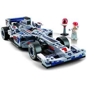 Sluban M38-B0352 Baukasten Formula 1 Rennwagen, groß, Silber Sluban M38-B0352 Baukasten Formula 1 Rennwagen, groß, Silber