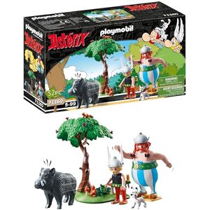 Playmobil Asterix 71160 Wildschweinjagd, Mit kippbarem Baum, Spielzeug für Kinder ab 5 Jahren Playmobil Asterix 71160 Wildschweinjagd, Mit kippbarem Baum, Spielzeug für Kinder ab 5 Jahren