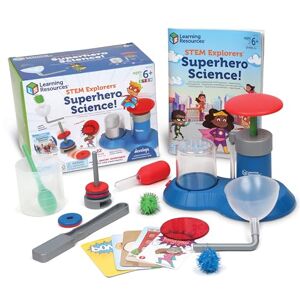 Learning Resources Mint Explorers Wissenschaft für Superhelden, Wissenschafts-Kit für 6-jährige Mädchen und Jungen, enthält 10 Experimente Learning Resources Mint Explorers Wissenschaft für Superhelden, Wissenschafts-Kit für 6-jährige Mädchen und Jungen, enthält 10 Experimente