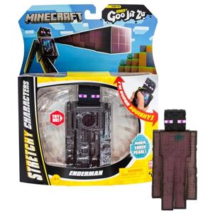 Heroes of Goo Jit Zu – Dehnbare Minecraft-Figuren, Enderman mit Enderperle zum Sammeln, einzigartige elastische Füllung mit versteckten Elementen im Inneren, bis auf die dreifache Größe dehnbar Heroes of Goo Jit Zu – Dehnbare Minecraft-Figuren, Enderman mit Enderperle zum Sammeln, einzigartige elastische Füllung mit versteckten Elementen im Inneren, bis auf die dreifache Größe dehnbar