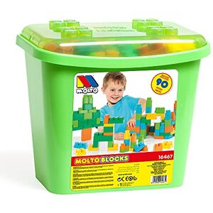 Small World Toys Moltó Blockbox mit 90 Stück, grün 16467 Small World Toys Moltó Blockbox mit 90 Stück, grün 16467
