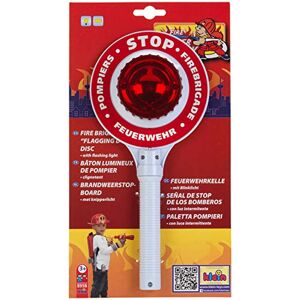 Theo Klein 8958 Feuerwehrkelle I Batteriebetriebene mit Blinklicht-Funktion I Maße: 16 cm x 3,5 cm x 29 cm I Spielzeug für Kinder ab 3 Jahren Theo Klein 8958 Feuerwehrkelle I Batteriebetriebene mit Blinklicht-Funktion I Maße: 16 cm x 3,5 cm x 29 cm I Spielzeug für Kinder ab 3 Jahren