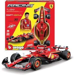 Bburago Model Kit Ferrari F1 SF-24 (2024) 1:24 Offiziell lizenziert von Ferrari, empfohlenes Alter 14+ Jahre Bburago Model Kit Ferrari F1 SF-24 (2024) 1:24 Offiziell lizenziert von Ferrari, empfohlenes Alter 14+ Jahre