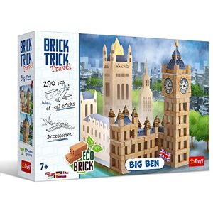 Trefl Brick Trick BAU mit Ziegel Reisen Big Ben Symbol, ECO Ziegelblöcke, DIY, über 290 Ziegel, Für Baufans, Kreativset für Kinder ab 7 Jahren Trefl Brick Trick BAU mit Ziegel Reisen Big Ben Symbol, ECO Ziegelblöcke, DIY, über 290 Ziegel, Für Baufans, Kreativset für Kinder ab 7 Jahren