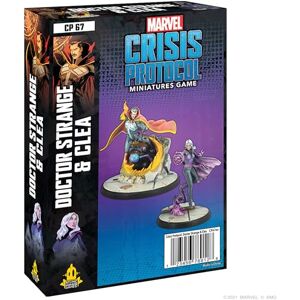 Atomic , Doctor Strange & Clea, Miniatures Game, Ages 14+, 2 Players, 45 Minutes Playing Time, Multicolor, FFGCP67 Atomic , Doctor Strange & Clea, Miniatures Game, Ages 14+, 2 Players, 45 Minutes Playing Time, Multicolor, FFGCP67
