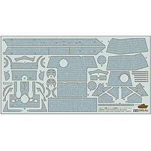 TAMIYA 300012646-1:35 WWII Zimmerit Bogen Panther G Early, Mittel TAMIYA 300012646-1:35 WWII Zimmerit Bogen Panther G Early, Mittel