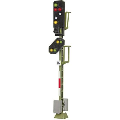 Viessmann 4016 H0 Licht-Ausfahrsignal mit Vorsignal Viessmann 4016 H0 Licht-Ausfahrsignal mit Vorsignal