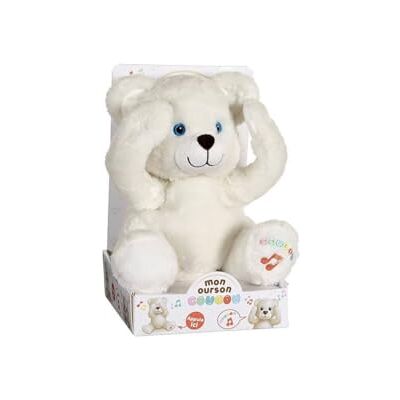 GIPSY Plüschtier mit Funktion Bär Kuckucksuhr, 25 cm GIPSY Plüschtier mit Funktion Bär Kuckucksuhr, 25 cm