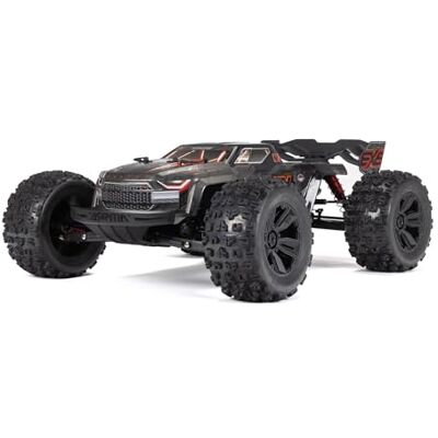 ARRMA 1:8 Kraton 6S EXB Ready to Run Basher Monster Truck RC ferngesteuert besonders Kraftvoll und stabil mit Brushless Motor ohne Akku und Ladegerät, Schwarz ARRMA 1:8 Kraton 6S EXB Ready to Run Basher Monster Truck RC ferngesteuert besonders Kraftvoll und stabil mit Brushless Motor ohne Akku und Ladegerät, Schwarz