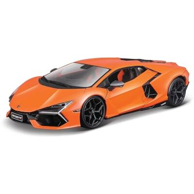 Bburago Lamborghini Revuelto Realistisches Automodell im Maßstab 1:24, Diecast Replica mit zu öffnenden Türen, Offizielle Lamborghini Lizenz, Empfohlenes Alter 3+ Jahre Bburago Lamborghini Revuelto Realistisches Automodell im Maßstab 1:24, Diecast Replica mit zu öffnenden Türen, Offizielle Lamborghini Lizenz, Empfohlenes Alter 3+ Jahre