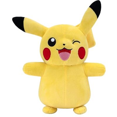 Pokémon PKW4032-30cm Plüsch Pikachu, offizielles Plüsch Pokémon PKW4032-30cm Plüsch Pikachu, offizielles Plüsch
