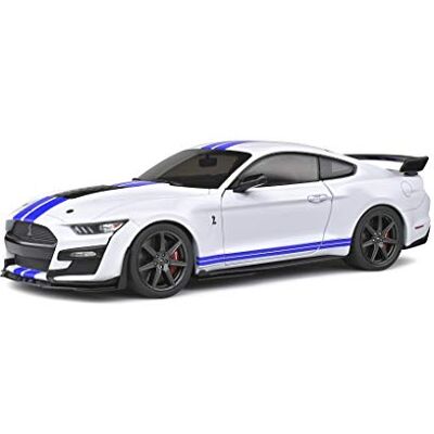Solido Ford Mustang Shelby GT500, Baujahr 2020, Modellauto, Maßstab 1:18, weiß Solido Ford Mustang Shelby GT500, Baujahr 2020, Modellauto, Maßstab 1:18, weiß