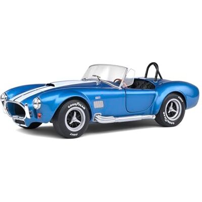 Solid Shelby Cobra Mini Auto - 1/18 Metallischer Blau - Kein Motorhaube Solid Shelby Cobra Mini Auto - 1/18 Metallischer Blau - Kein Motorhaube
