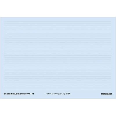 Eduard Sprue Brothers EDUER72001 Einzelnietreihen, 1:72 Eduard Sprue Brothers EDUER72001 Einzelnietreihen, 1:72