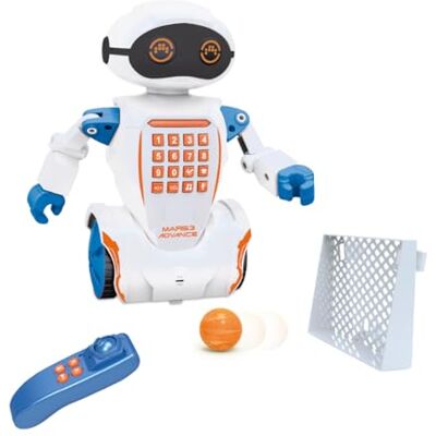 ODS Radiocom Mars 3 Advance, Infrarot-Ferngesteuerter Roboter, Bewegungsfunktion, Sprachaufnahme, Höhe 22,5 cm, Altersempfehlung +6 Jahre ODS Radiocom Mars 3 Advance, Infrarot-Ferngesteuerter Roboter, Bewegungsfunktion, Sprachaufnahme, Höhe 22,5 cm, Altersempfehlung +6 Jahre