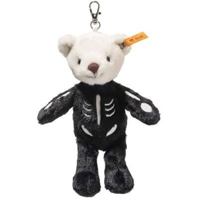Steiff Kuscheltier Anhänger Mr. Bones Teddybär, Süßes Stofftier, Kinder, Jungen & Mädchen, Friends, Plüschtier 16 cm, Mehrfarbig, 112720 Steiff Kuscheltier Anhänger Mr. Bones Teddybär, Süßes Stofftier, Kinder, Jungen & Mädchen, Friends, Plüschtier 16 cm, Mehrfarbig, 112720