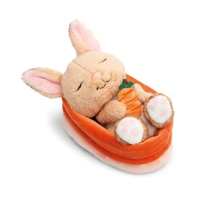NICI Pfirsich Hase mit Karotte - 12cm Kuscheltier NICI Pfirsich Hase mit Karotte - 12cm Kuscheltier