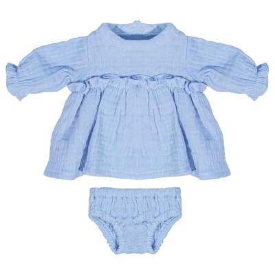 Miniland Puppenkleid-Set Blau - 32cm Miniland Puppenkleid-Set Blau - 32cm