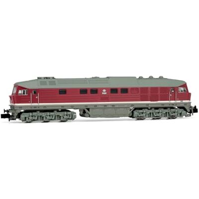 ARNOLD HN2600 DR, Diesellokomotive 142 002-5, rot mit grauem Dach, Ep. IV-Lok – Diesel ARNOLD HN2600 DR, Diesellokomotive 142 002-5, rot mit grauem Dach, Ep. IV-Lok – Diesel