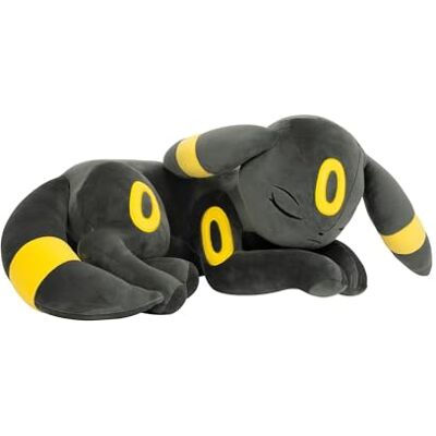 Jazwares Pokémon PKW5196-45cm Schlafendes Plüsch Nachtara, offizielles Plüsch Offizielles Plüsch Produkt Jazwares Pokémon PKW5196-45cm Schlafendes Plüsch Nachtara, offizielles Plüsch Offizielles Plüsch Produkt