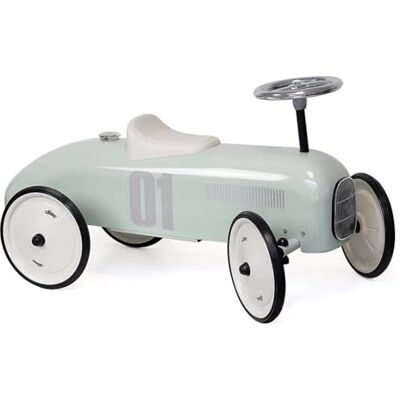 Vilac Rutschauto Vintage Salbeigrün aus Metall – Verstellbarer Sitz, Gummiräder & Lieferung im Set zum Zusammenbauen – Robustes Spielzeug für Kleinkinder – Geschenkidee für den ersten Geburtstag ab Vilac Rutschauto Vintage Salbeigrün aus Metall – Verstellbarer Sitz, Gummiräder & Lieferung im Set zum Zusammenbauen – Robustes Spielzeug für Kleinkinder – Geschenkidee für den ersten Geburtstag ab