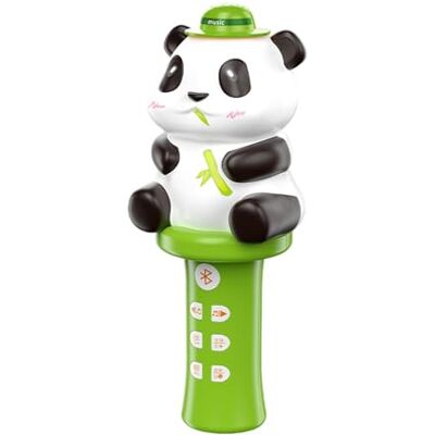 Jlobnyiun Drahtloses Mikrofon für Kinder, Karaoke -Mikrofon für Kinder Cartoon Panda Interaktives Treat Play Toy, Early Learning Game für die meisten Smartphones Jlobnyiun Drahtloses Mikrofon für Kinder, Karaoke -Mikrofon für Kinder Cartoon Panda Interaktives Treat Play Toy, Early Learning Game für die meisten Smartphones